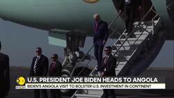 US President Joe Biden Heads To Angola News Clip