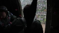 Dakota plane drops three quarters of a million poppies for Remembrance Day News Clip