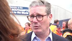 Sir Keir Starmer speaks to the media following Southampton port visit News Clip