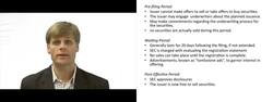 Limitations during Securities Issuance Process Instructional Video