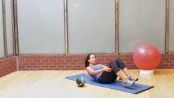How to Do a Leg Raise for Female Ab Workout Instructional Video