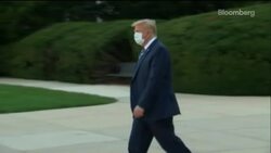 Trump Leaves Hospital to Recuperate at White House News Clip