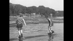 Log rolling champs Sabourin and Pilon News Clip