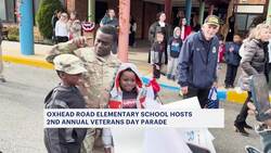Oxhead Road Elementary says 'thank you' to veterans News Clip