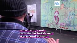 Murals with morals: Turkish street artist 'No More Lies' News Clip