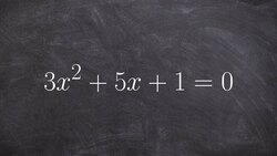 How does the discriminant relate to the quadratic formula Instructional Video
