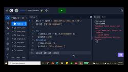 Python Bootcamp in a Day - Python Programming for Beginners - The With Statement Instructional Video