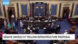 Senate Unveils $1T Infrastructure Bill News Clip