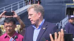 US envoy praises Cambodia for opening port to ship News Clip