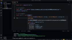 Modern JavaScript from the Beginning - Second Edition - url and querystring Modules Instructional Video