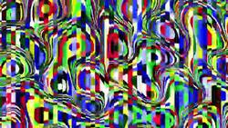 Moving random psychedelic wavy texture. Stock Footage