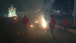 'Las Parrandas de Remedios, Cuba (Also in English: Christmas Traditional Festival) Stock Footage