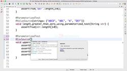 Learn Java Unit Testing with JUnit 5 in 20 Steps - Step 12 - Advanced Paramaterized Tests with Csv Source Instructional Video