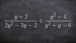 Dividing two rational expressions by multiplying by the reciprocal Instructional Video