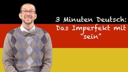 Simple Past with "Sein" - 3 Minuten Deutsch #42 (German) Instructional Video