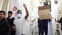 Migrants Held In Geo Barents Rescue Ship Protest News Clip