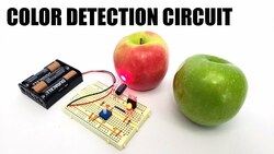 Simple Color Detection Circuit Instructional Video
