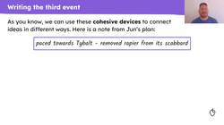 Writing the second half of the duel scene Instructional Video
