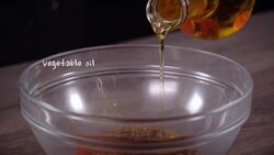 Short - Chicken leg with zucchini and sesame Instructional Video