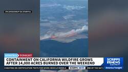 California firefighters make significant progress against wildfire east of San Francisco Bay News Clip