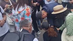 Woman floored after being bitten by cavalry horse Instructional Video