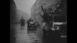 Heinrich Brüning, Ernst Thälmann, Joseph Goebbels etc Berlin 1929 Stock Footage