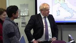 Prime Minister visits Public Health England as coronavirus infections rise News Clip