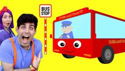 Dance Wheels On The Bus - Dance Along Songs with Bella and Beans TV Instructional Video