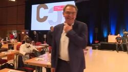 CLEAN : Ecologist Bernard being elected new president of Greater Lyon News Clip