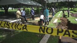 VOICED : Panamá hallo restos humanos producto de la invasion de EEUU en 1989 News Clip