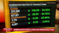 Robinhood Raises Over $1 Billion From Investors News Clip