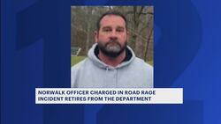 Norwalk officer on leave for road rage and found to have violated department rules has retired News Clip
