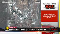 Breaking | Israel-Iran war: Israeli military says it targeted nuclear sites in Iran's Natanz News Clip