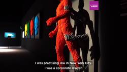 Meet Nathan Sawaya: The former-lawyer who became the world's most famous LEGO artist News Clip