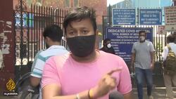 India Hospitals: Shortages of beds and oxygen supplies News Clip