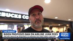 The White House is trying to ban fees for families sitting together on a plane News Clip