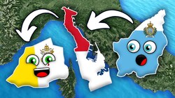 10 Smallest Countries of the World by Land Mass Instructional Video