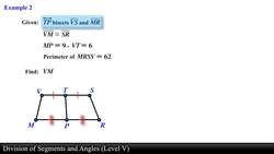 Geometry: Division of Segments and Angles (Level 5 of 8) Instructional Video