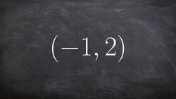 When given a point, how to find the triangle to evaluate for the 6 trig functions Instructional Video