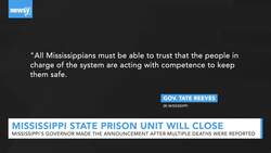 Mississippi Governor Says 'Notorious' State Prison Unit Will Close News Clip