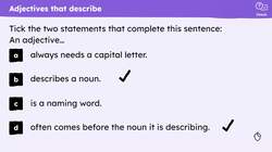 Adjectives: to compare Instructional Video