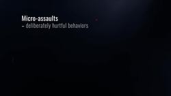 Responding to Microaggression Instructional Video