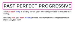 Perfect Progressive Tense | Perfect Continuous Tense : Past, Present & Future Instructional Video