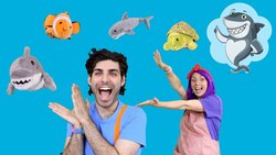 Baby Shark Song - ESL For Kids - Bella and Beans Instructional Video