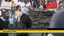 Injunction hearing begins as U of T argues to clear pro-Palestianian encampment News Clip