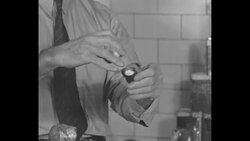 Drugs and Weapons seized from drug ring, Federal Narcotics Chief H.J. Anslinger speaks News Clip