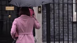 Ministers arrive for Cabinet meeting News Clip