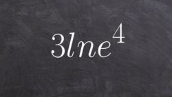 Evaluating a Simple Natural Logarithm Instructional Video