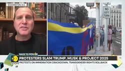 Nationwide protests rock US as demonstrators slam Trump, Musk, and Project 2025 News Clip