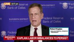 Fed’s Kaplan on Business Imbalances, Tapering, Fed Funds Rate News Clip